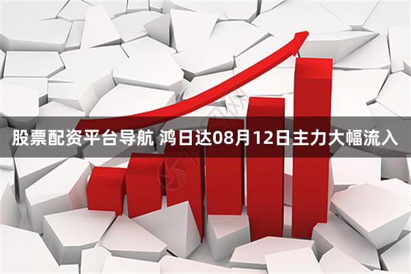 股票配资平台导航 鸿日达08月12日主力大幅流入